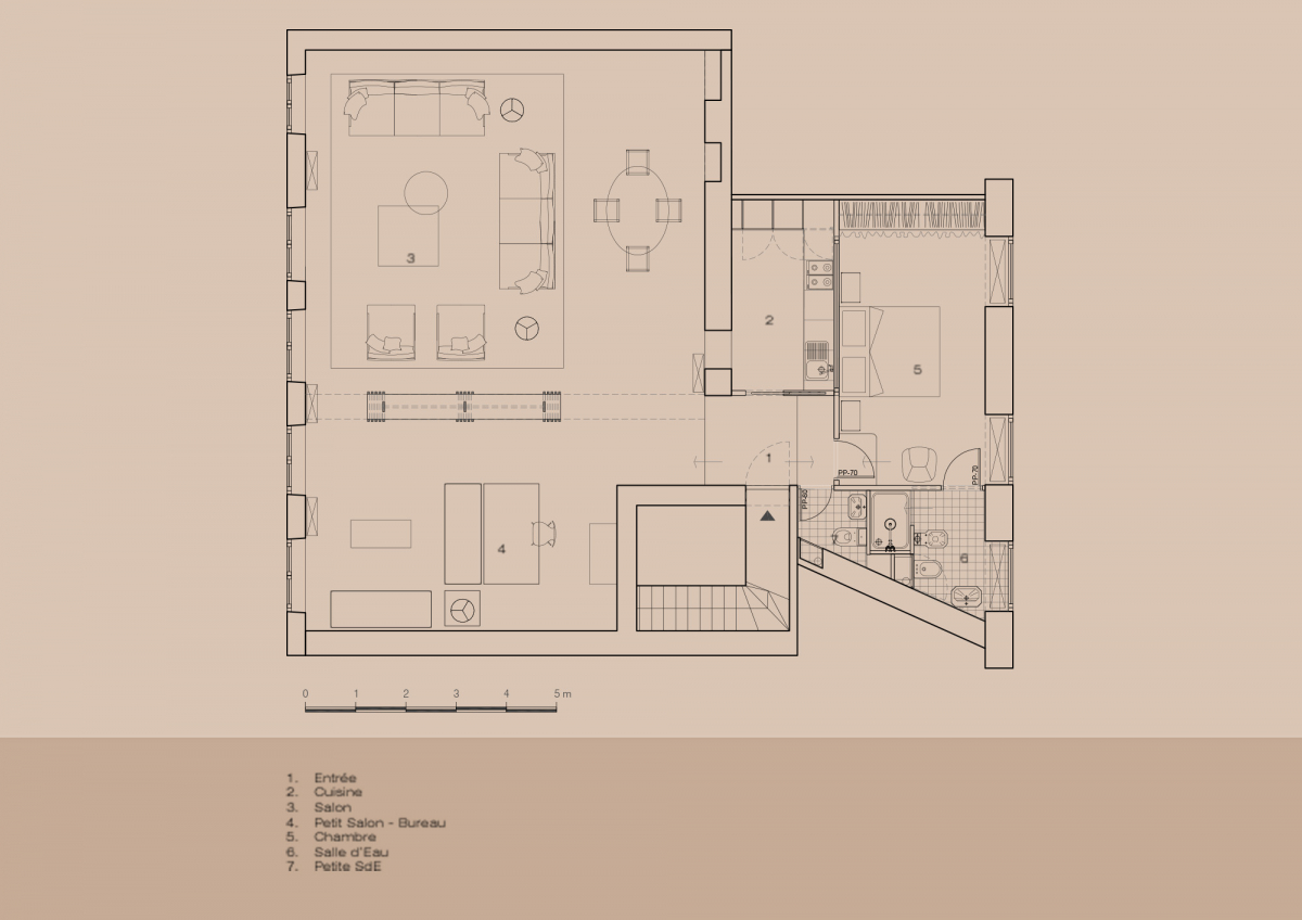 Appartement Pont aux Choux PARIS III